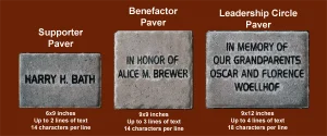 Benefactor Paver Stone